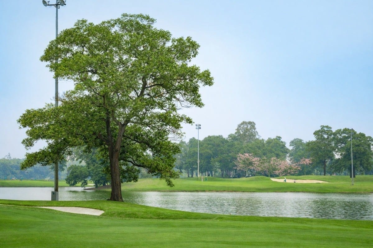 Kings Island Golf Resort, parcours Lakeside, Hanoï - green