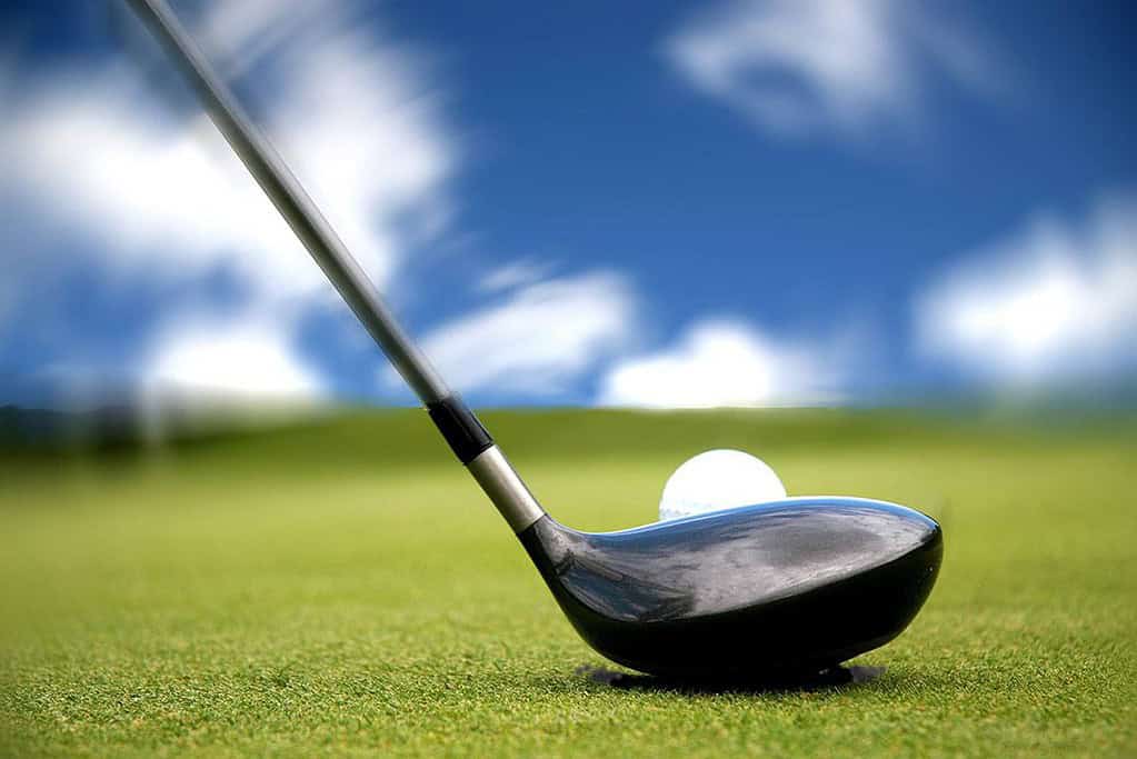 Gants et balles de golf