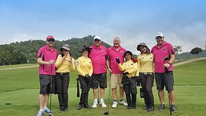 Une journée dans la vie d'un golfeur de Golfasian