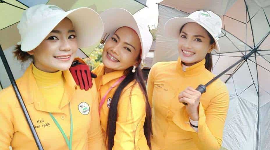 Parapluie Caddie Golfasian