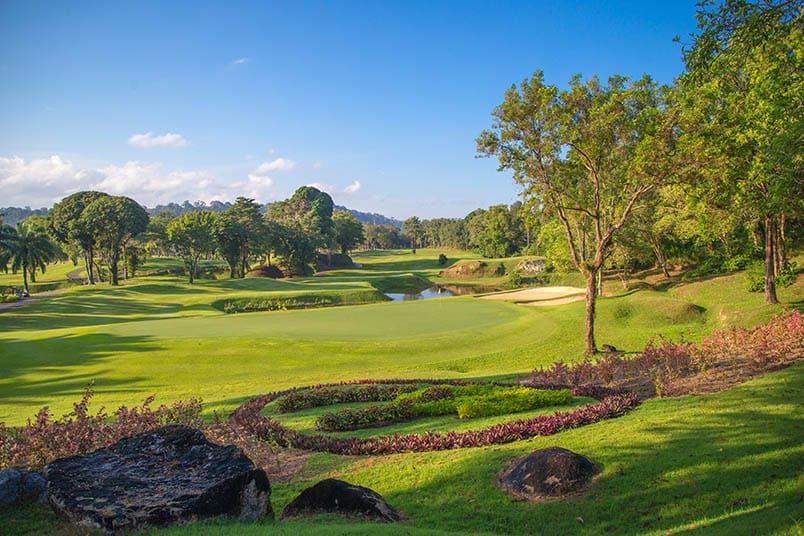 Blue Canyon Country Club, parcours des lacs