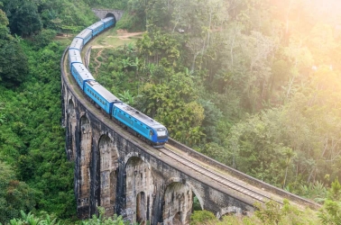 Voyage en train au Sri Lanka