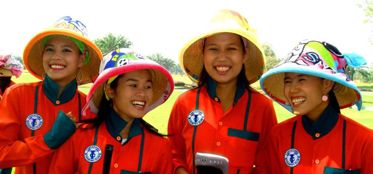 Caddies thaïlandais